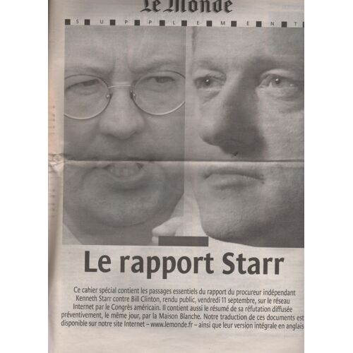 Le Rapport Starr