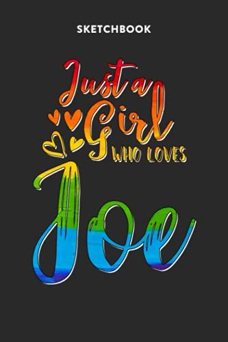 Fashion Sketchbook For Girls With Figure Templates - Just A Girl Who Loves Joe Rainbow Design