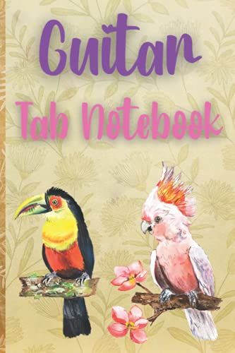 Guitar Tab Notebook: 120 Blank Guitar Tab Manuscript Pages.