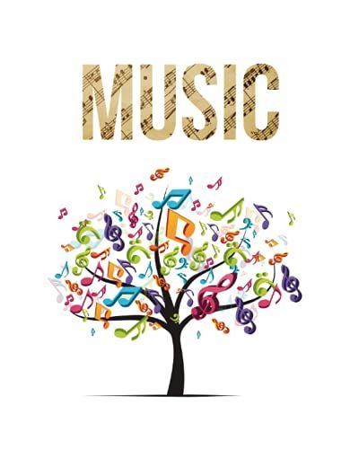Blank Music Notebook Vol Ii: Music Manuscript / Music Blank Sheet / Composition Music Notebook / Music Journal / Blank Music Sheet / Music Notebook 11 Staves / 8.5 X 10 / 101 Pages