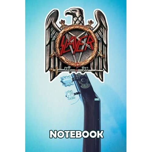 Slayer Rock Band Notebook : For Professionals And Students, Teachers And Writers Christmas , Thankgiving #9