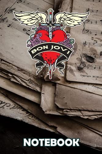 Music Band Bon Jovi Notebook : For Professionals And Students, Teachers And Writers Christmas , Thankgiving #17