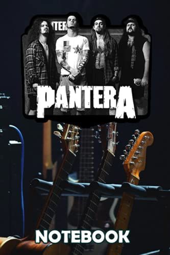 Pantera Music Band Notebook : For Professionals And Students, Teachers And Writers Christmas , Thankgiving #17