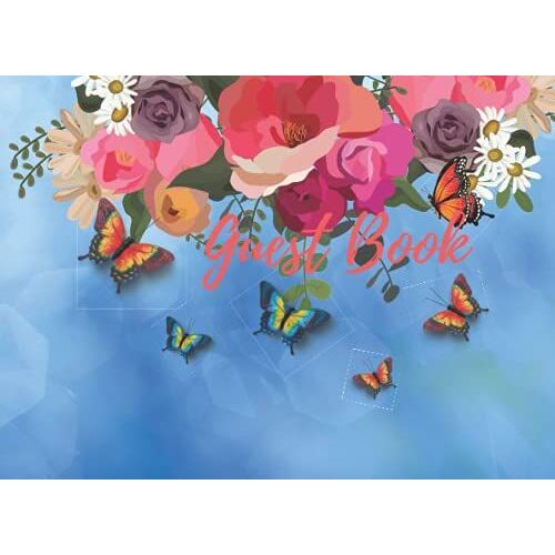 Guest Book | Butterfly In Love: Logbook For Memories | Sign In For Party And More For Other Events.