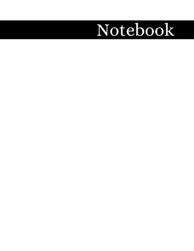 Notebook Planner,Notebook Diary:White Cover ,Lined To Do List, Note Book,Note Book Planner (8.5''x11'').120 Pages: Notebookplanner,Diary ... Organizert,College School Notebooks