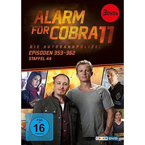Alarm Für Cobra 11 - Staffel 44, Episoden 353-362 [3 Dvds]