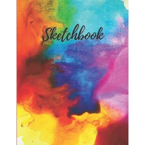 Sketchbook: Large Sketchbook Journal For Drawing, Writing, Painting, Sketching, Doodling, 121 Pages, 8.5" X 11"