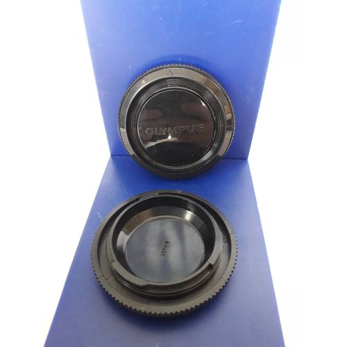 lot de 2 bouchons de boitiers pour OLYMPUS OM