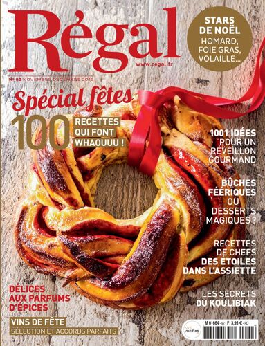 Régal N° 92 - Desserts De Fête, Patisseries Yiddish, Kimchi, Koulibiak, Pata Negra