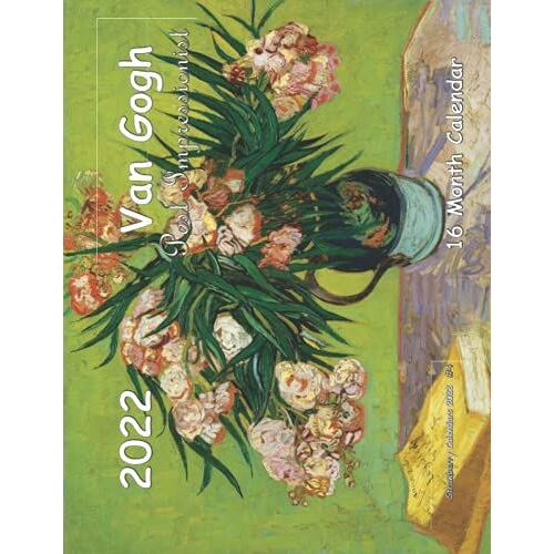 Van Gogh Post-Impressionist 16 Month Calendar 2022 (Strawberry Calendars 2022)