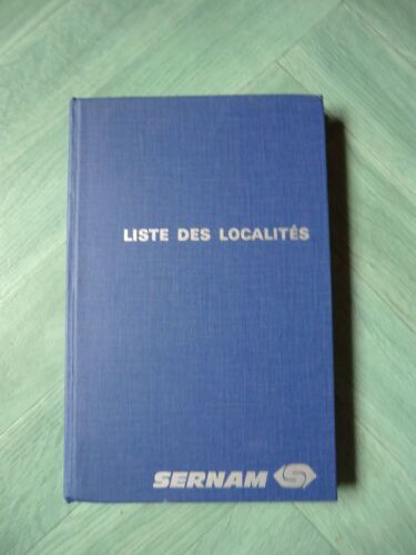 Liste Des Localités Sernam