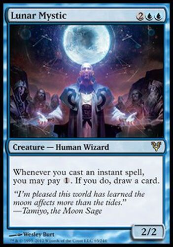 Lot De 2 Mystique Lunaire ( Lunar Mystic) - Magic Mtg - Avacyn Vf Mint 65 - R