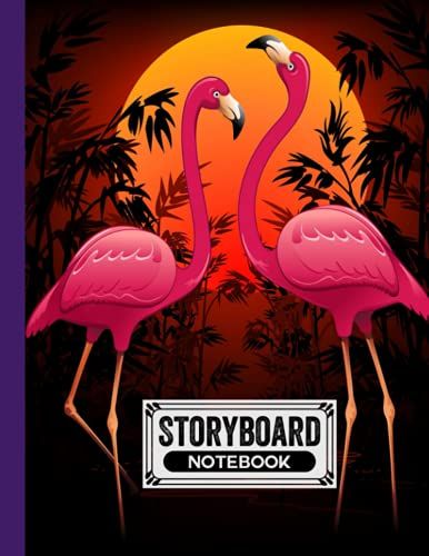 Storyboard Notebook: Cinema Notebooks For Cinema Artists / Notebook Sketchbook Template Panel Pages For Storytelling | Layouts: 120 Pages With Size 8.5" X 11" | Parrots Cover By Holger Winter