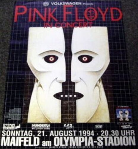 Pink Floyd - Tour 1994 - Affiche / Poster Envoi En Tube