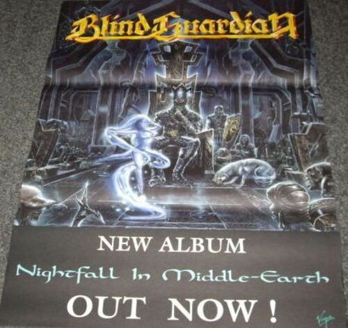 Blind Guardian - Nightfall In Middle-Eath - Affiche / Poster Envoi En Tube