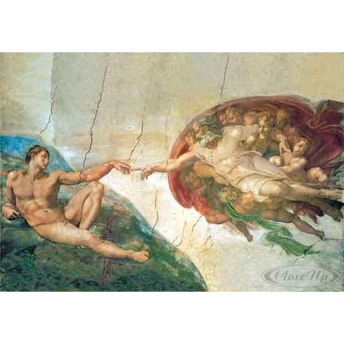 Michelangelo Buonarroti - Creation Of Adam - Affiche / Poster Envoi En Tube