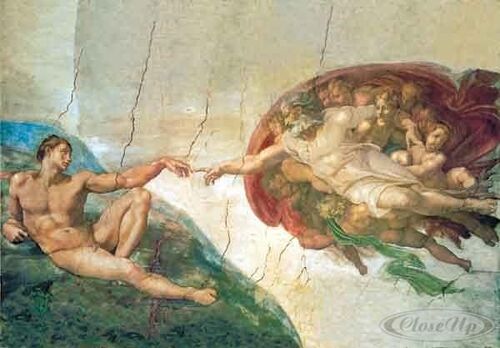 Michelangelo Buonarroti - Creation Of Adam - Affiche / Poster Envoi En Tube