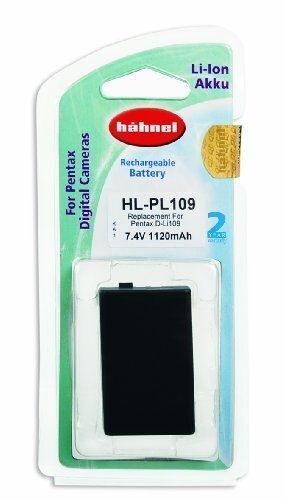HAHNEL - HL-PL109 - BATTERIE DE RECHANGE (ÉQUIVALENT PENTAX D-LI109)