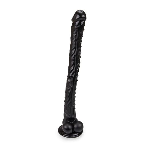 Godemichet Ultra Long Snake 35,0cm Gode Vaginal Ou Anal Homme Ou Femme - Noir