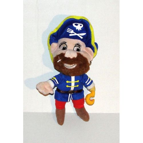 peluche capfun pirate joe cook camping 25 cm