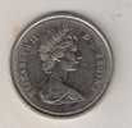 Canada = Pièce De 25 Cents De 1982, En Nickel, Élan, Elizabeth 2.