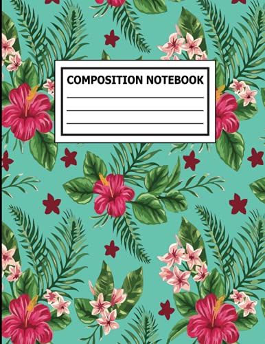 Composition Notebook: Wide Ruled Lined Paper Notebook Journal: Workbook For Boys Girls Kids Teens Students For Back To School And Home College Writing Notes.