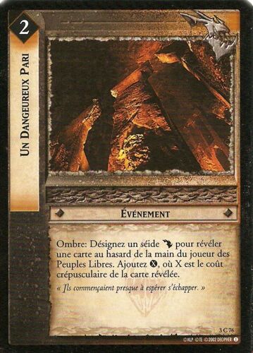 Lotr - Un Dangereux Pari - 3c76 - Vf