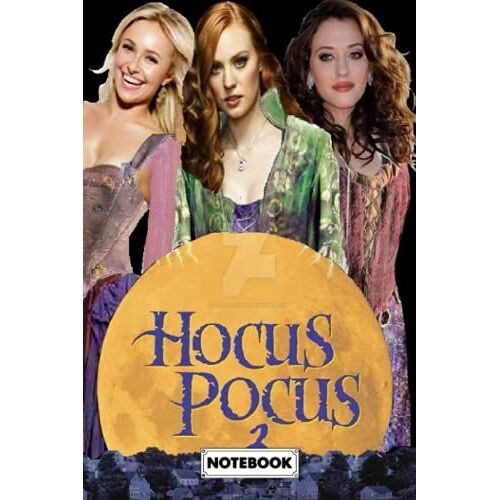 Hocus Pocus Notebook: /Journal/Journal Great For Birthday Or Christmas Gift: Perfect For Taking Notes , Sketching Soft Matte Cover #100