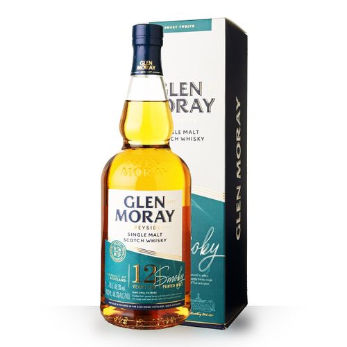 Whisky Glen Moray Smoky 12 Ans 70cl - Etui