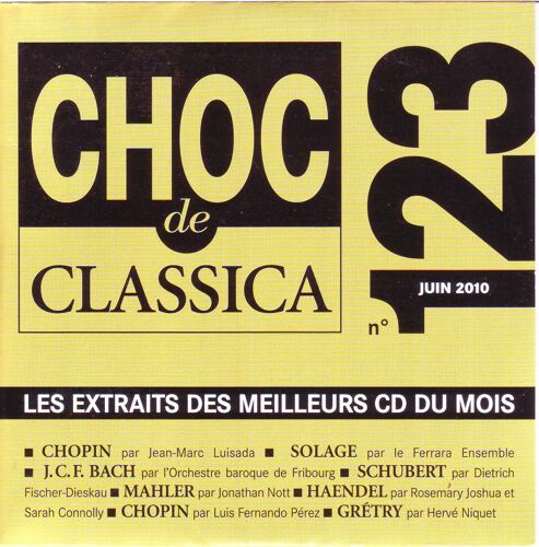 Cd Choc De Classica N° 123