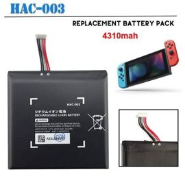 Batterie de remplacement pour Nintendo Nitend, 4310mAh, haute capacité, HAC-003, pour Console de jeu [DAD40B0]