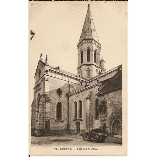 Guéret, L'église Saint-Paul.