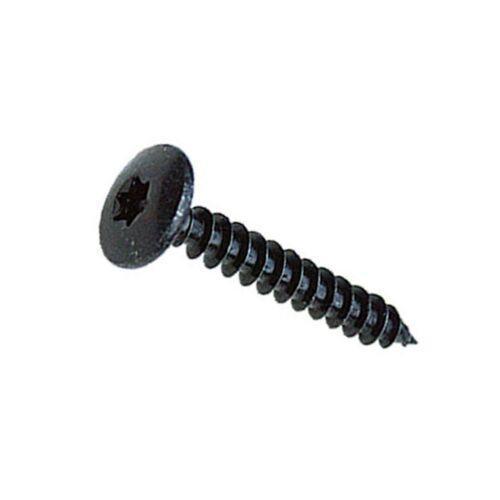 Boîte de 20 vis à penture torx en acier zingué noir COTEKA 7x40mm