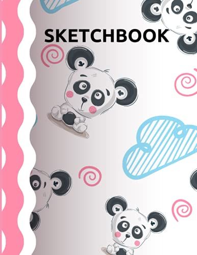 Sketchbook: I Love To Draw | Large Sized 8.5x11inches | 150 Pages | Soft, Matte Cover | Ideal Gift For The Up And Coming Artist, Fashion Designer, Cartoonist