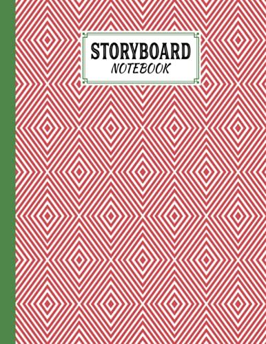 Storyboard Notebook: Rhombus Storyboard Notebook, Cinema Notebooks For Cinema Artists | 120 Pages With Size 8.5" X 11" By Ingelore Gabriel