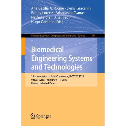 Biomedical Engineering Systems And Technologies