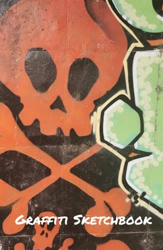Graffiti Sketchbook Hardcover: Street Artist Journal For Drawing, Sketching And Outlining With Blank And Graph Paper