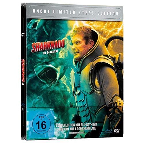Sharknado 4: The 4th Awakens - Limited Steel Edition Limitiert Auf 1.000 Stück, Durchnummeriert (+ Dvd) [Blu-Ray]