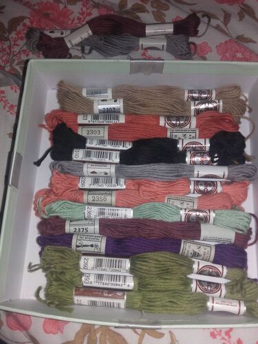 Panache Multicolore Numéro 23.. Dmc