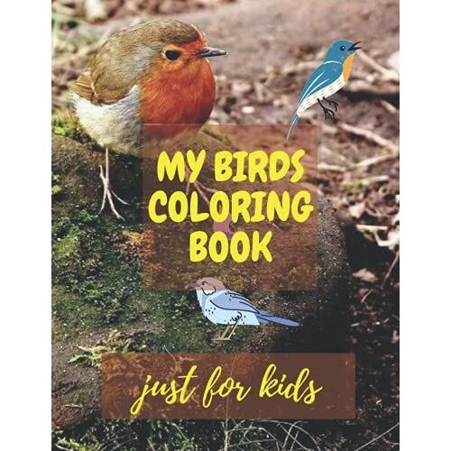 My Birds Coloring Book - Just For Kids: Coloring Book For Kids - Preschoolers - Children's Coloring Book