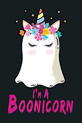 I M A Boonicorn Unicorn Ghost Girls Funny Halloween Premium: Notebook, Notebook Journal Beautiful , Simple, Impressive,Size 6x9 Inches, 114 Paperback Pages