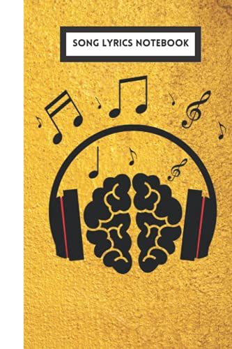 Song Lyrics Notebook