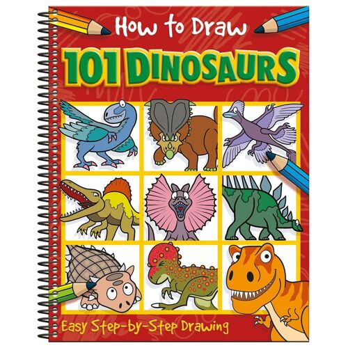 How To Draw 101 Dinosaurs