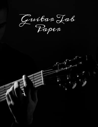 Guitar Tab Paper