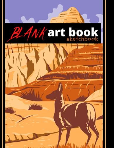 Blank Art Book Sketchbook: Best 100 All Blank Framed White Pages. Perfect For Drawing, Sketching, Doodling, Painting And Tattoo Design.