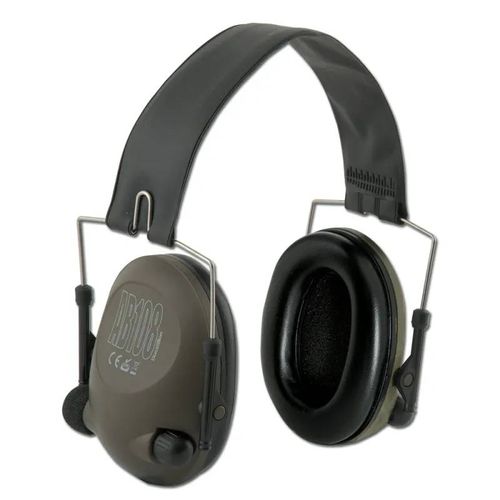 Casque anti bruit électronique son stéréo volume réglable