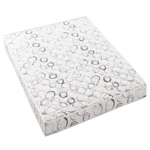 BLUE MOON Matelas SYMPA 140x200. Mousse profilée 5 zones de confort. Épaisseur 14 cm. Compatible lits IKEA. Fabriqué en Belgique. Garantie 7 ans