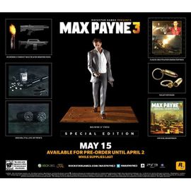 Max Payne 3: Special Edition Ps3