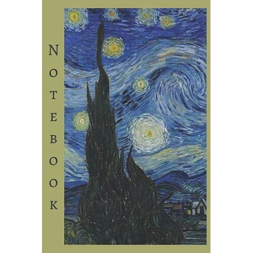 Vincent Van Gogh Notebook / Paperback [ 120 Pages / Unlined / 6x9 Inch / Cream Colour ]: 15x22 Cm Unlined Notebook