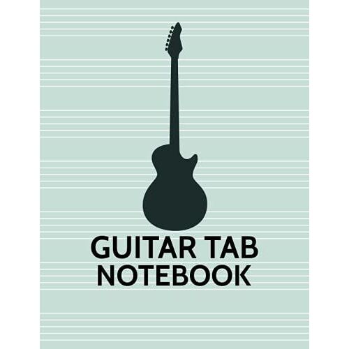 Guitar Tab Notebook: Guitar Chord Diagram Blank Notebook For Musician